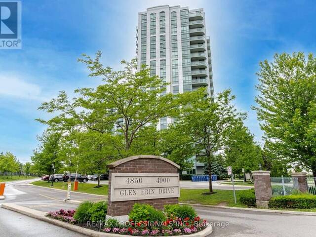 1208 - 4900 GLEN ERIN DRIVE Mississauga  Ontario