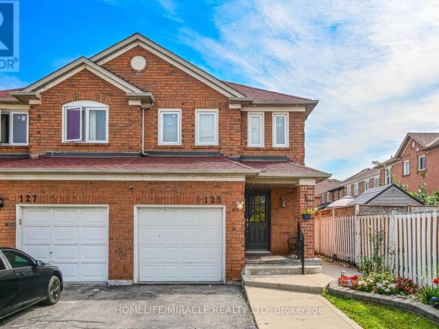 125 OATFIELD ROAD Brampton  Ontario