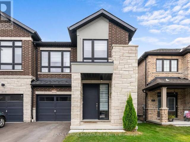 111 CLOSSON DRIVE Whitby Ontario