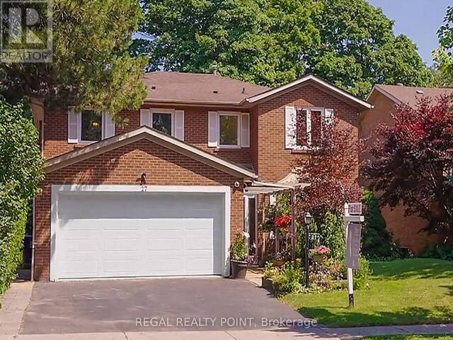 27 BLUFFWOOD DRIVE Toronto Ontario