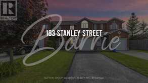 183 STANLEY STREET Barrie 