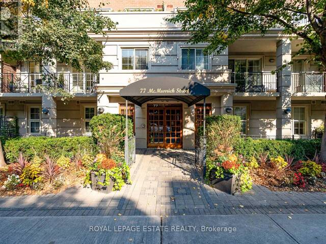 114 - 77 MCMURRICH STREET Toronto Ontario