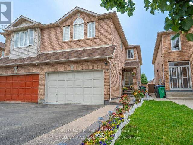 71 TUMBLEWEED TRAIL Brampton  Ontario