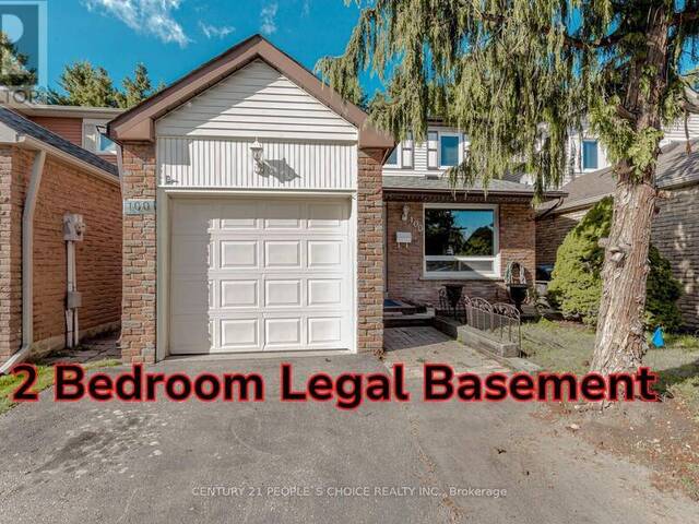 100 RAWLING CRESCENT Brampton Ontario