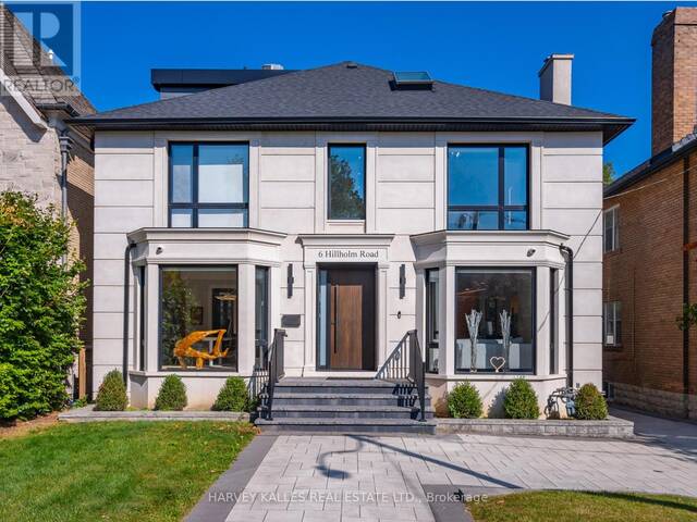 6 HILLHOLM ROAD Toronto Ontario