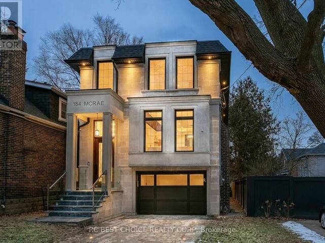 184 MCRAE DRIVE Toronto Ontario