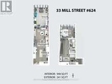 624 - 33 MILL STREET Toronto