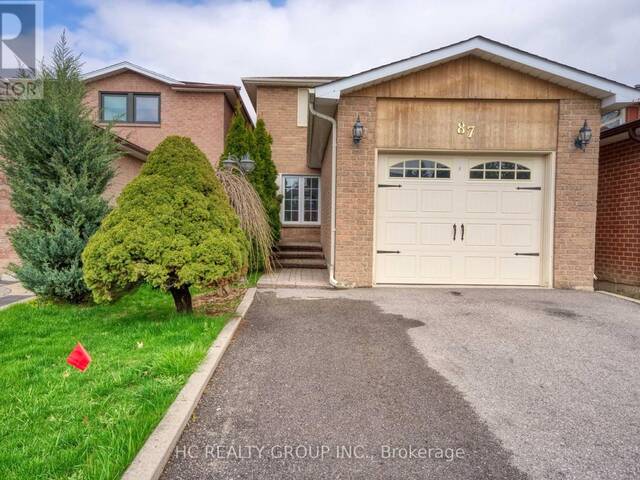 87 LUND STREET Richmond Hill Ontario