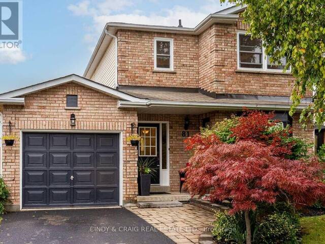 81 BEECHNUT CRESCENT Clarington Ontario