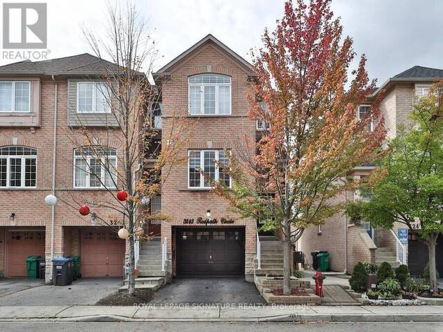 3243 REDPATH CIRCLE Mississauga  Ontario