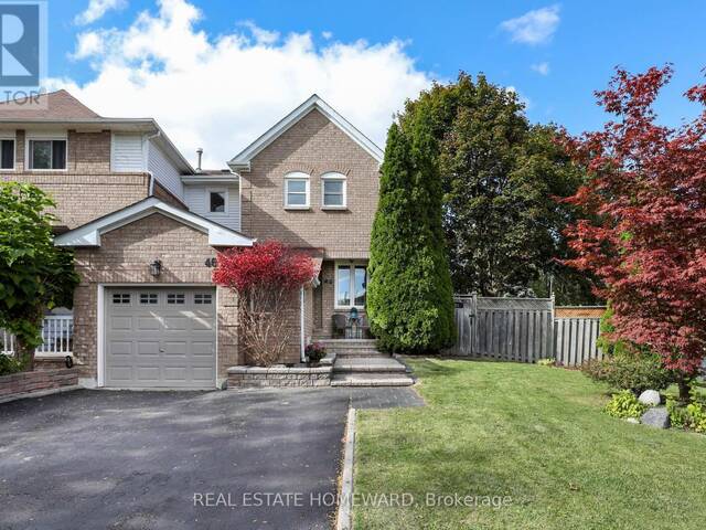 46 WOODWARD DRIVE Whitby  Ontario