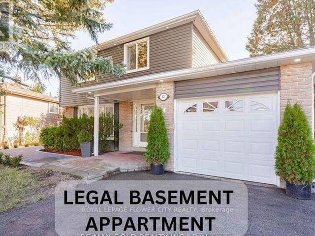 BASMENT - 12 GONDOLA CRESCENT Brampton  Ontario