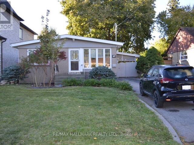 MAIN FL - 97 CARTIER CRESCENT Richmond Hill  Ontario