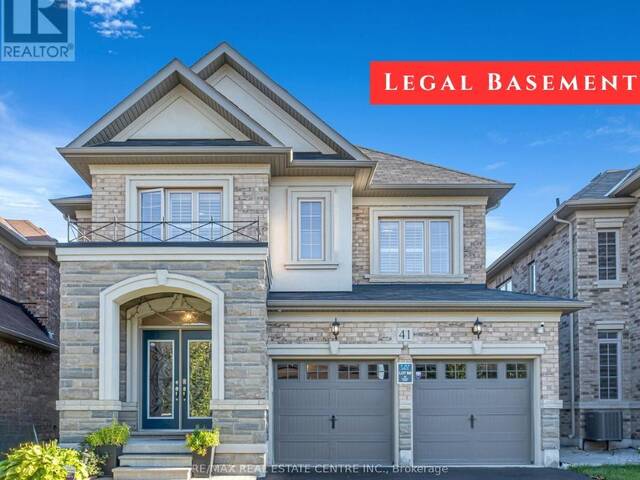 41 BUCKSAW STREET Brampton  Ontario