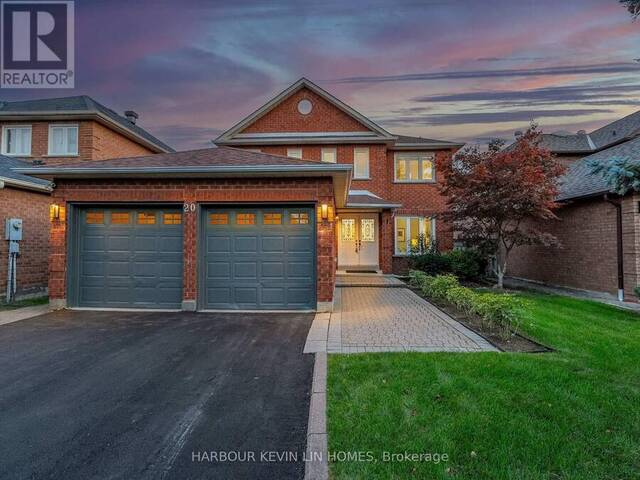 20 KEVI CRESCENT Richmond Hill Ontario