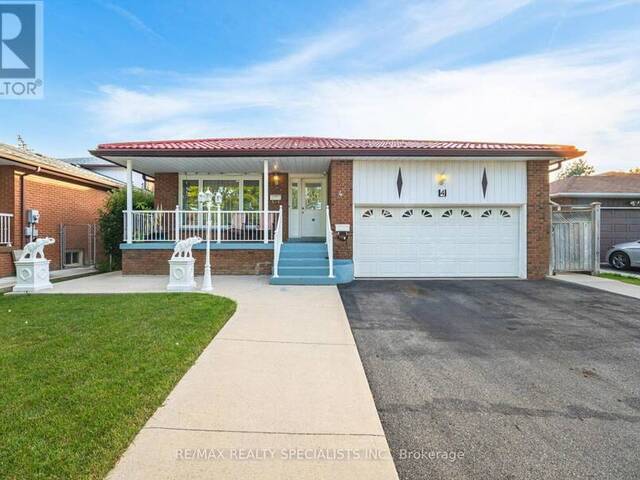 4 MANORCREST STREET Brampton  Ontario