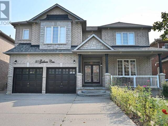 50 GALLUCCI CRESCENT Brampton  Ontario