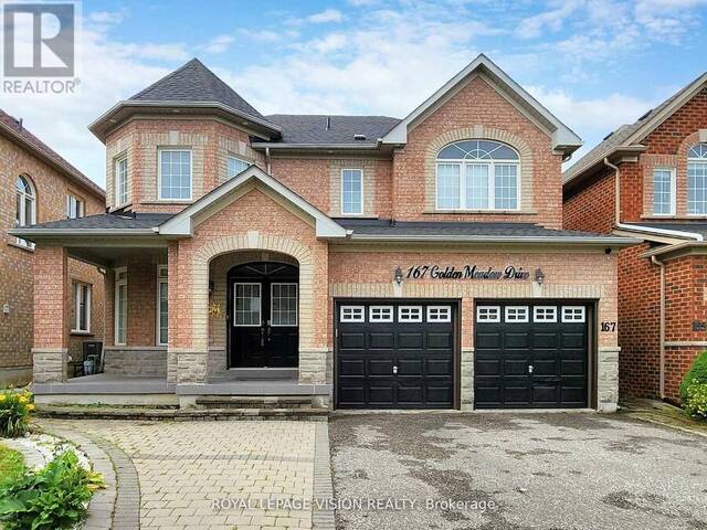 167 GOLDEN MEADOW DRIVE Markham  Ontario