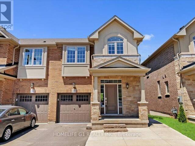 385 THRESHING MILL BOULEVARD Oakville Ontario