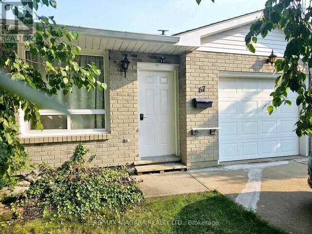 67 MCDONAGH CRESCENT Thorold Ontario