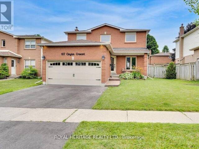 107 CLAYTON CRESCENT Clarington  Ontario