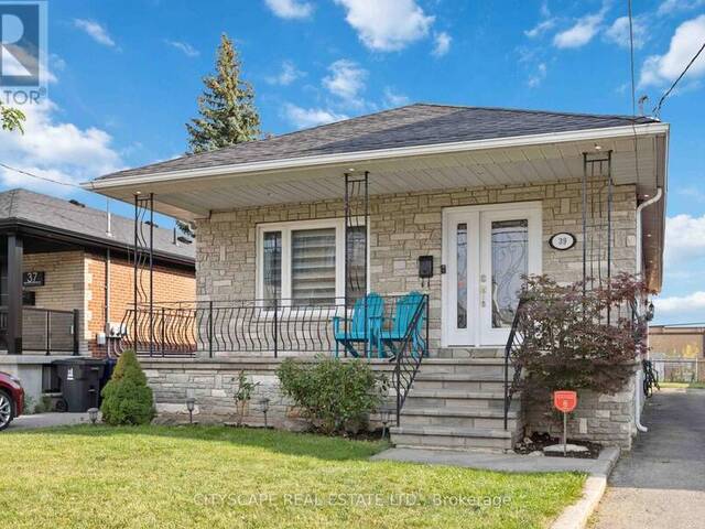 39 BENTWORTH AVENUE Toronto Ontario