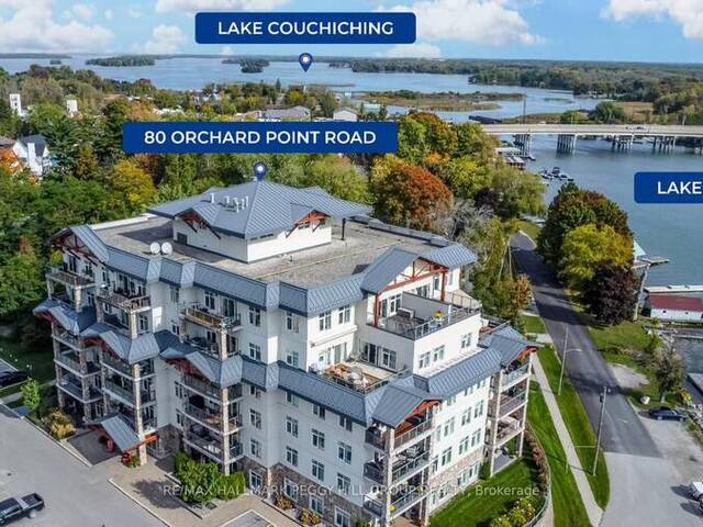 604 - 80 ORCHARD POINT ROAD Orillia Ontario