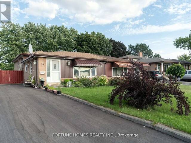 29 DONCASTER DRIVE Brampton Ontario