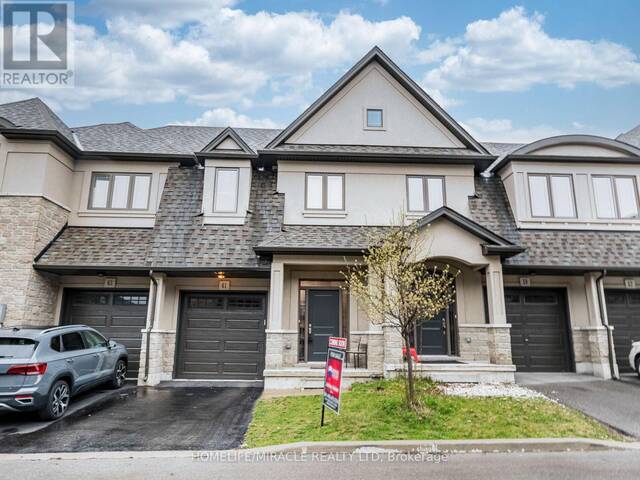 61 SONOMA VALLEY CRESCENT Hamilton Ontario