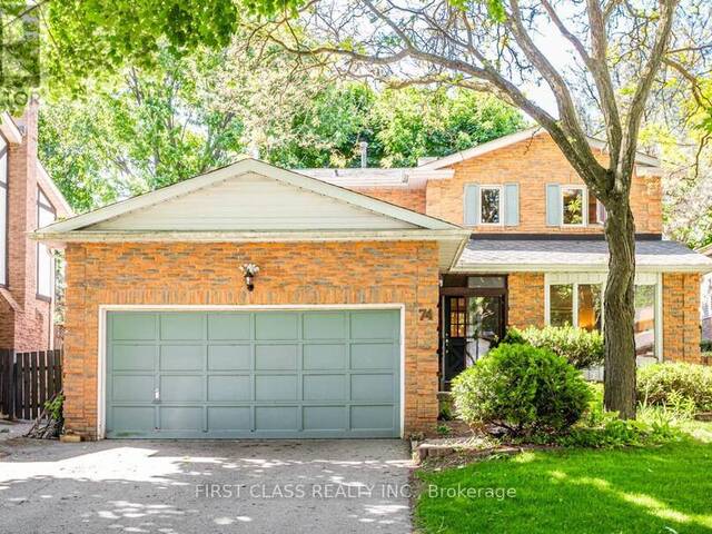 74 INNISBROOK CRESCENT Markham  Ontario