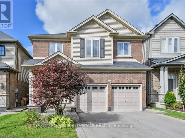 229 JOHN FREDERICK DRIVE Hamilton Ontario