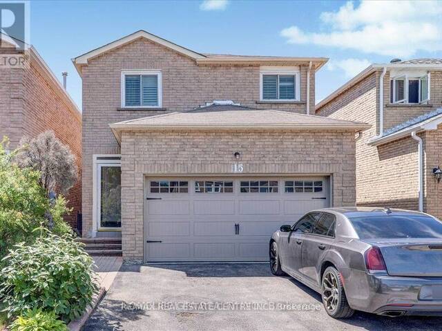 UPPER - 15 FORBES CRESCENT Markham  Ontario