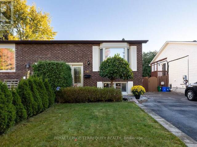 165 LONDONDERRY STREET Oshawa  Ontario