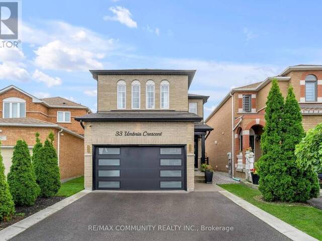 33 UMBRIA CRESCENT Vaughan  Ontario