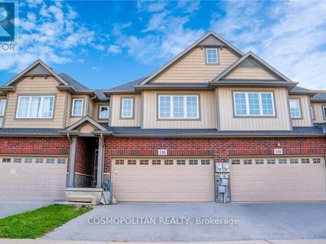 138 WINTERBERRY BOULEVARD Thorold  Ontario