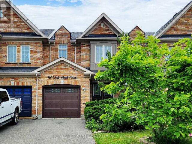 18 OAK PARK CRESCENT Vaughan  Ontario