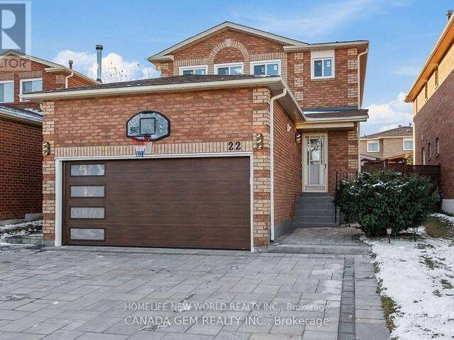 BSM - 22 LORRAINE STREET Richmond Hill  Ontario