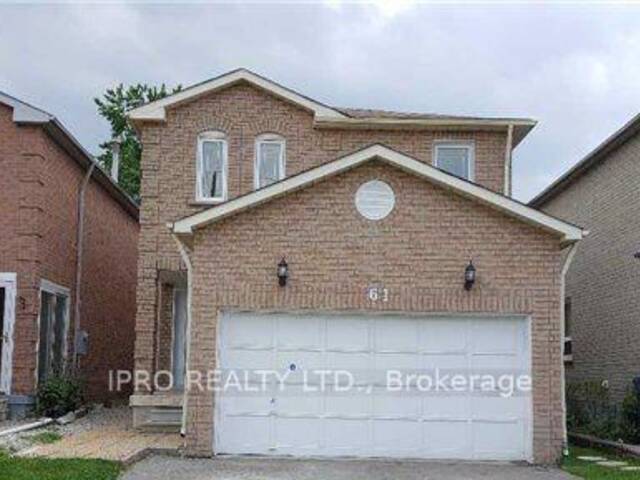 61 GATES GILL STREET Brampton Ontario