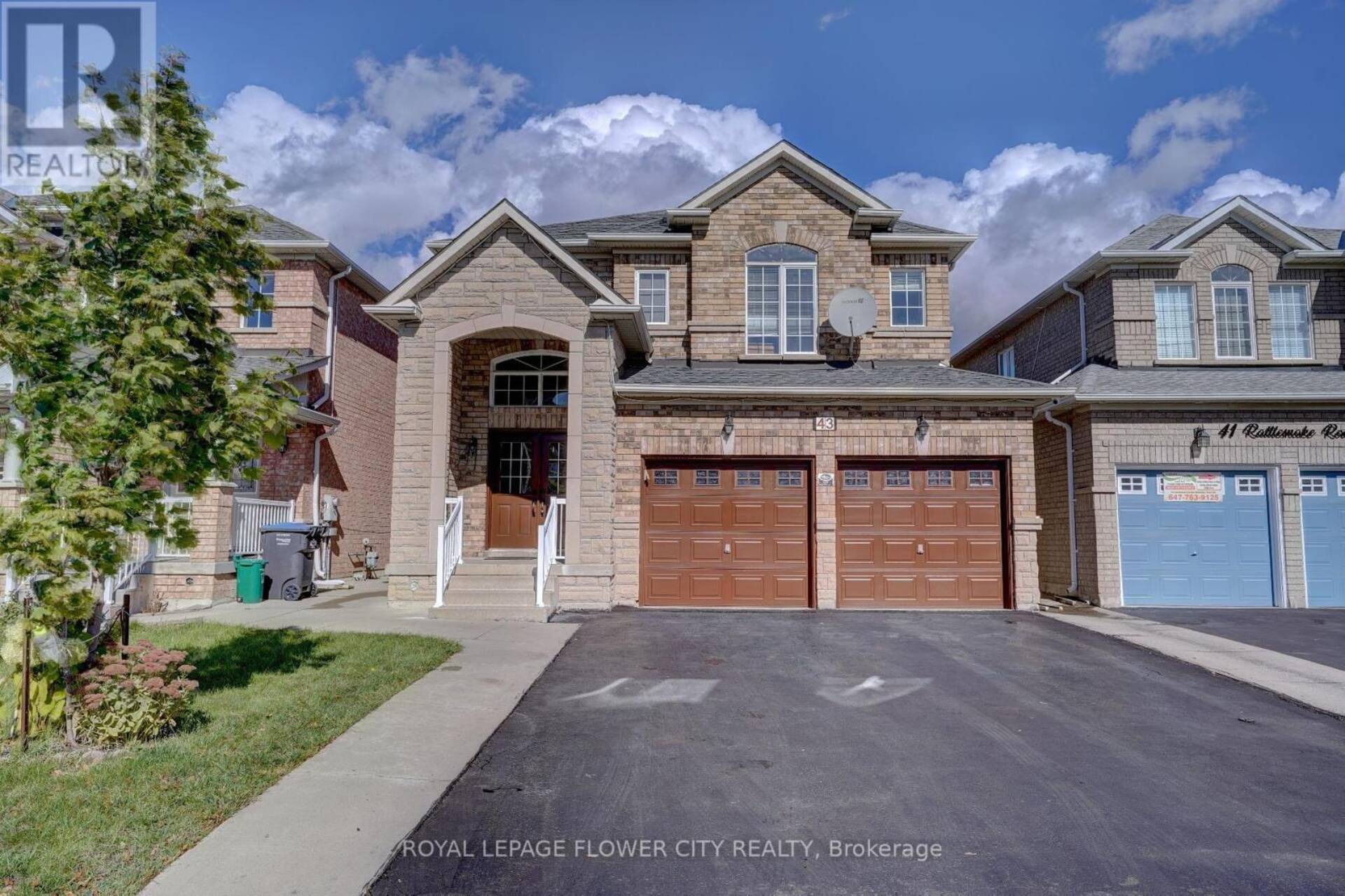 43 RATTLESNAKE ROAD Brampton 