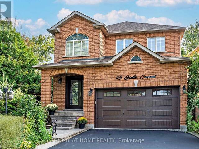 49 GIOTTO CRESCENT Vaughan Ontario