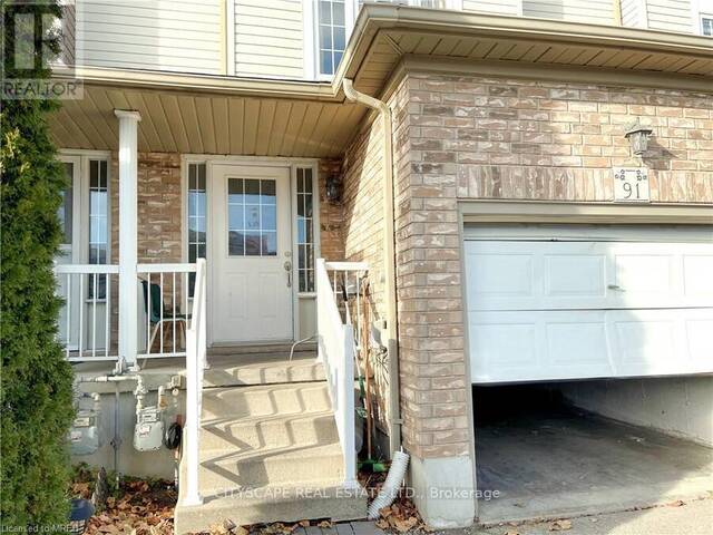 91 DONNENWERTH DRIVE Kitchener Ontario