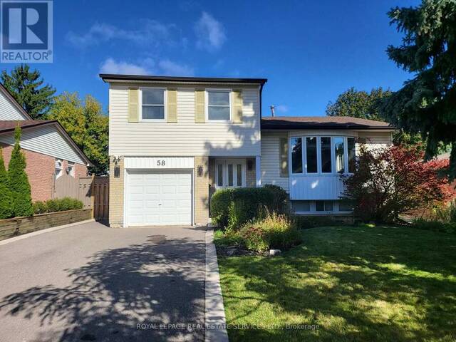 58 MANCROFT CRESCENT Brampton  Ontario