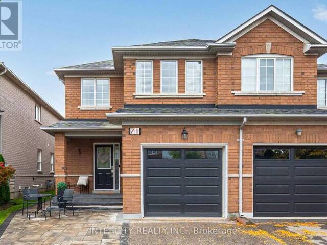 71 ECHO RIDGE CRESCENT Vaughan Ontario