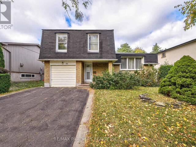 26 PENWICK CRESCENT Richmond Hill  Ontario