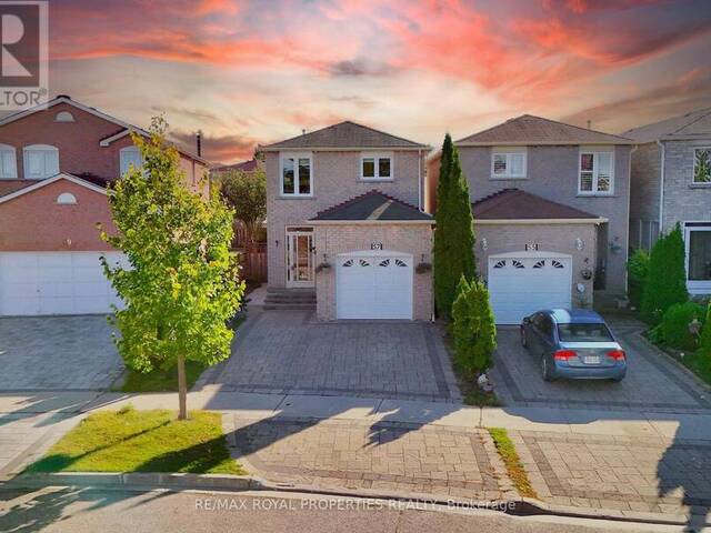 57 CHLOE CRESCENT Markham Ontario