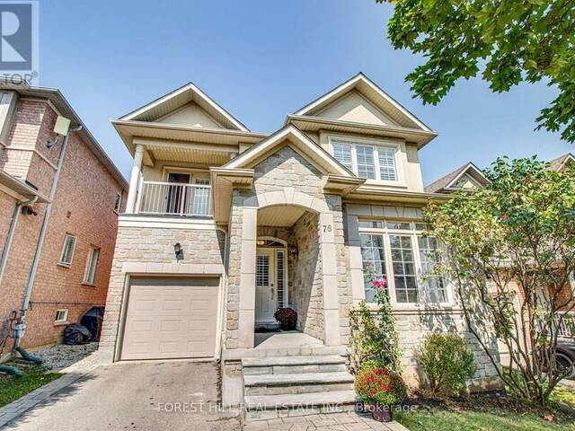 78 CHARDONNAY DRIVE Vaughan  Ontario