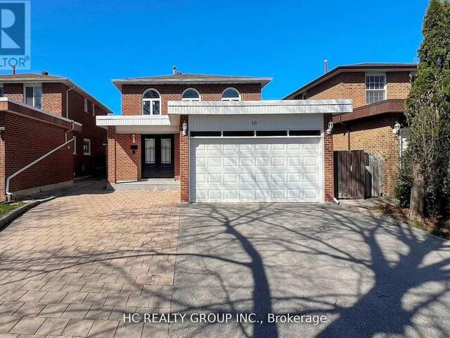 16 SIMSBURY COURT Markham  Ontario