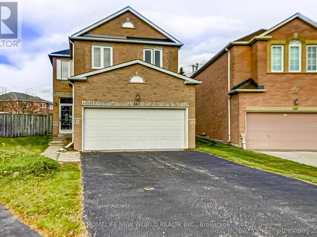 141 HERTFORD CRESCENT Markham  Ontario