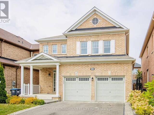 40 JEMIMA ROAD S Brampton Ontario