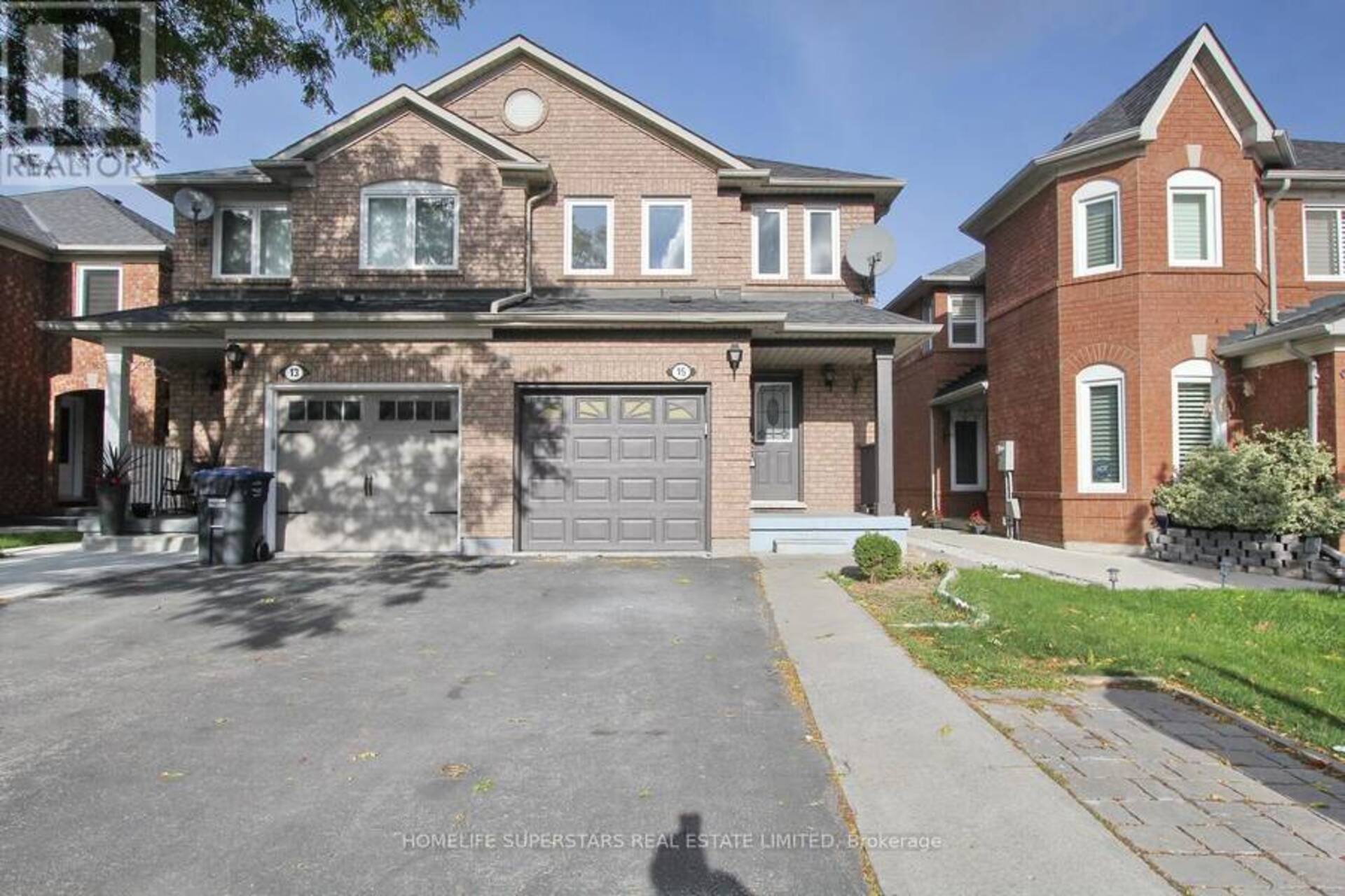 15 MOUNT RANIER CRESCENT Brampton 